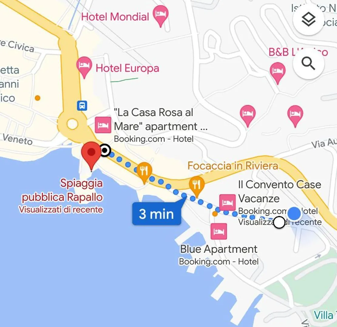 Apartment Elegant House By The Sea Rapallo - 50 Meters From The Beach ,Near Portofino